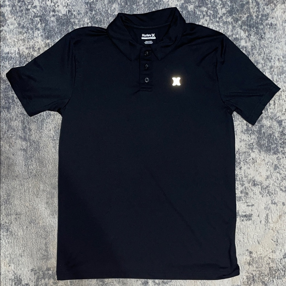 Hurley Boys Classic Black Polo